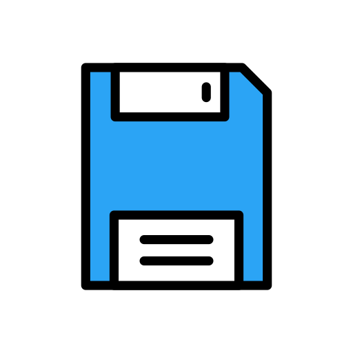 Diskette Generic color lineal-color icon