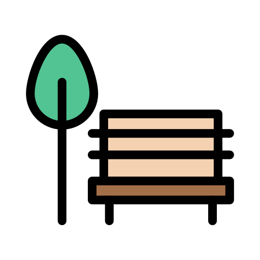 Park Generic color lineal-color icon