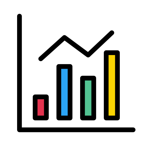 diagramm Generic color lineal-color icon