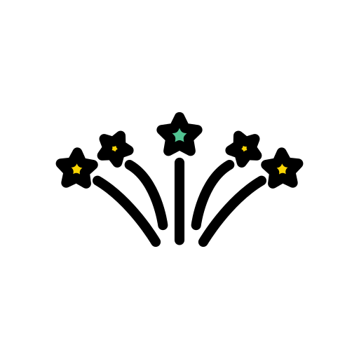 Star Generic color lineal-color icon