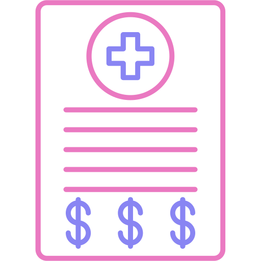 Medical bill Generic color outline icon