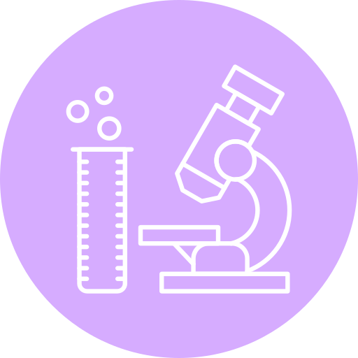 laboratorium Generic color fill icoon