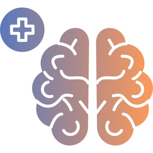 neurologia Generic gradient fill icona