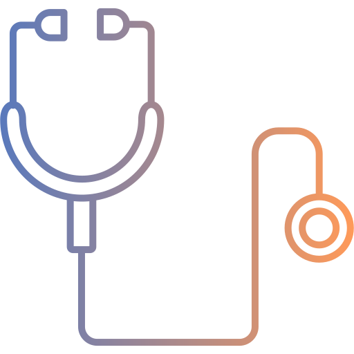 stetoskop Generic gradient outline ikona