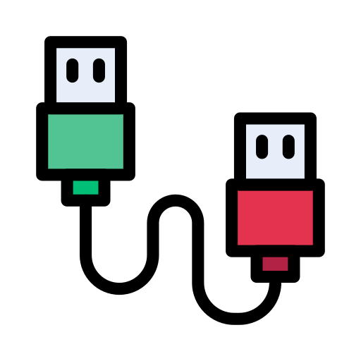 usb Generic color lineal-color icon