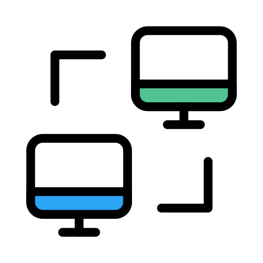 Transfer Generic color lineal-color icon