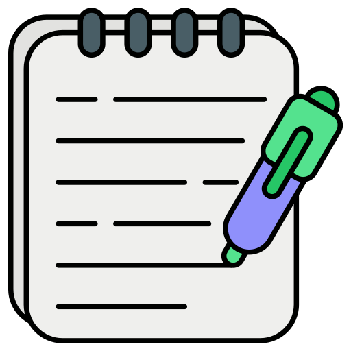Note pad Generic color lineal-color icon