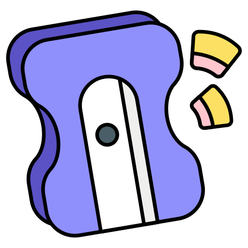 sharpner Generic color lineal-color icon