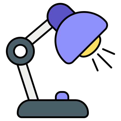 lampe de table Generic color lineal-color Icône