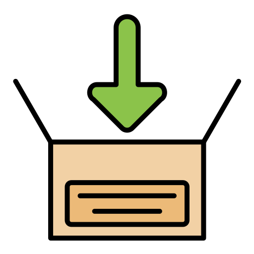 Parcel Generic color lineal-color icon