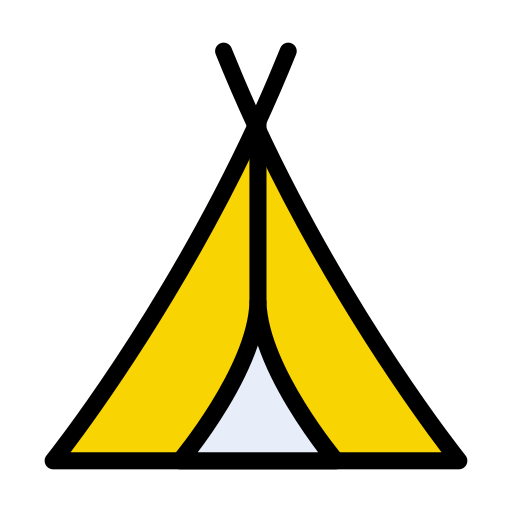 캠프 Generic color lineal-color icon