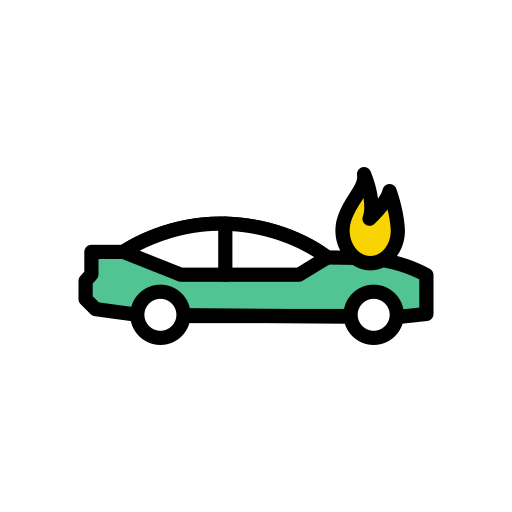 차량 Generic color lineal-color icon