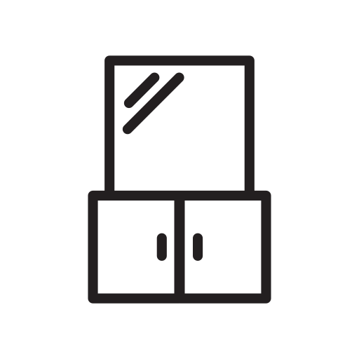 gabinete Generic outline icono