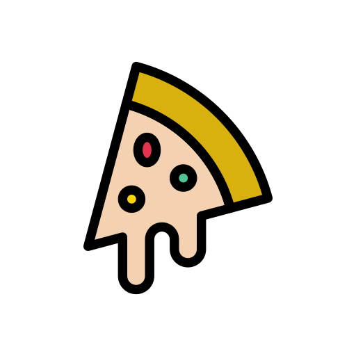 pizza Generic color lineal-color ikona