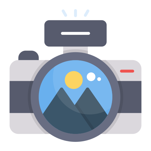 Photography Generic color fill icon