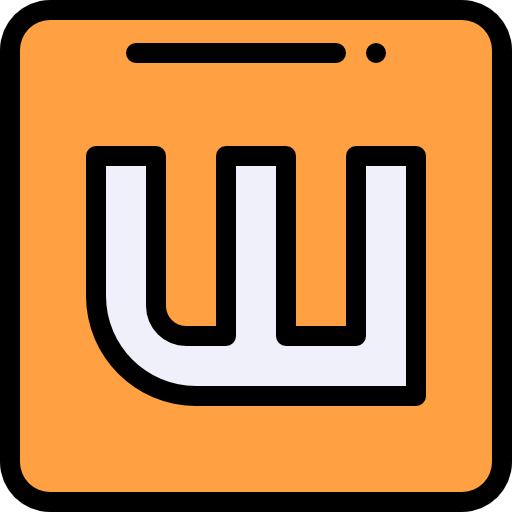 wattpad Detailed Rounded Lineal color Ícone