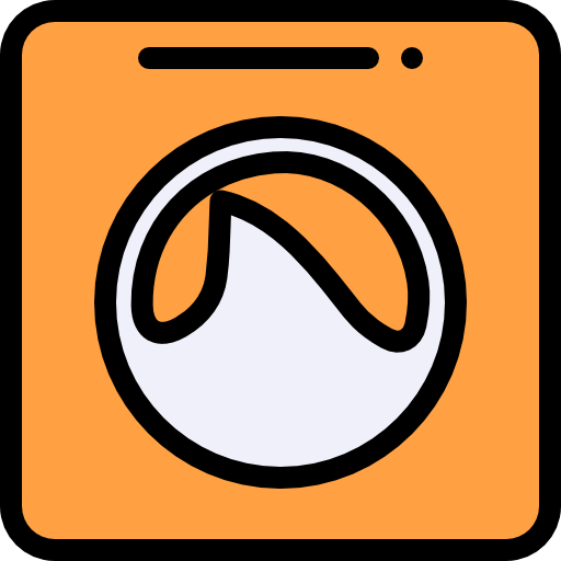 grooveshark Detailed Rounded Lineal color иконка