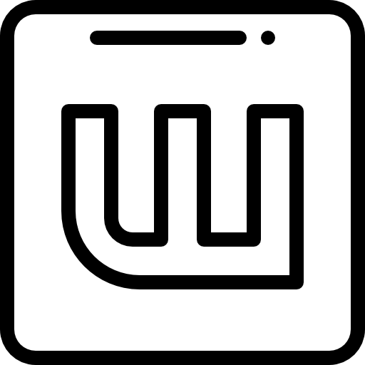 ワットパッド Detailed Rounded Lineal icon