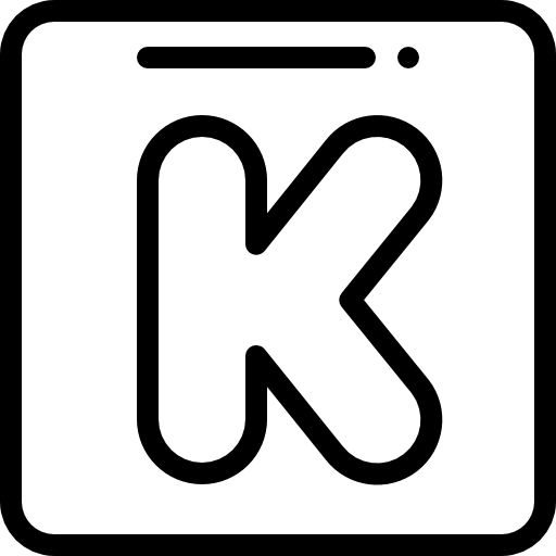 キックスターター Detailed Rounded Lineal icon