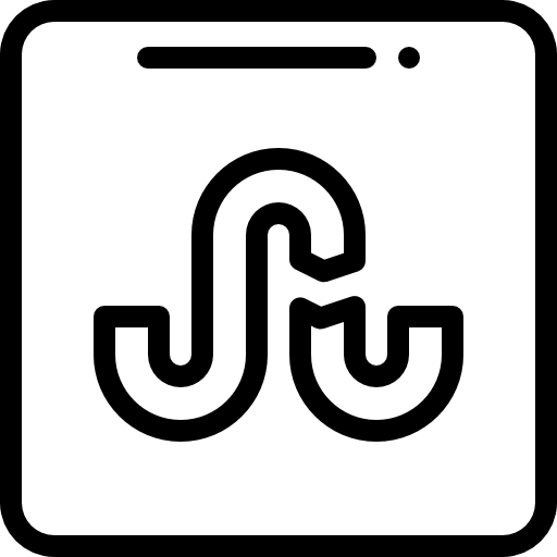 Stumbleupon Detailed Rounded Lineal icon