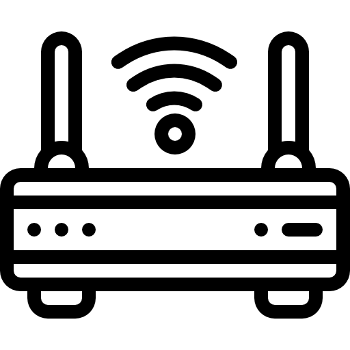 와이파이 Detailed Rounded Lineal icon
