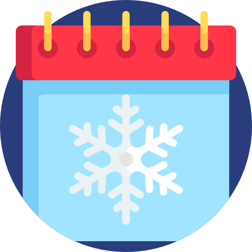 Winter Detailed Flat Circular Flat icon