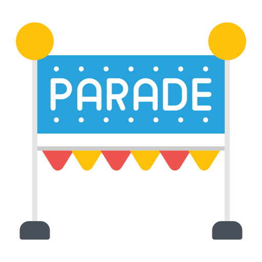 parade Generic color fill icon