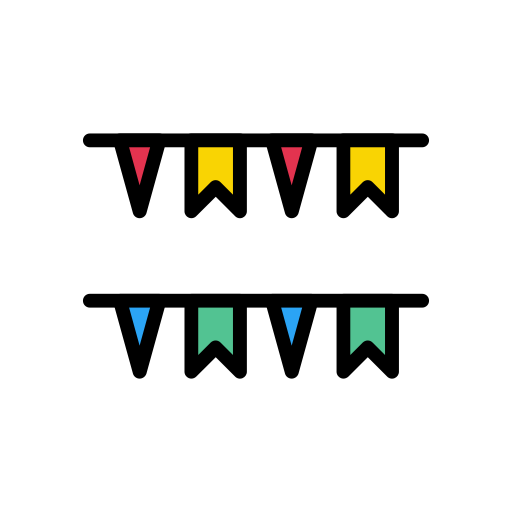fiesta Generic color lineal-color icono