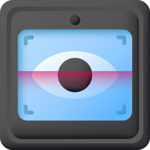 escaneo ocular 3D Color icono
