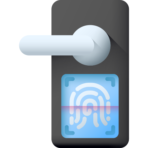 ドアロック 3D Color icon
