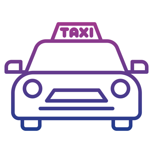 taksówka Generic gradient outline ikona
