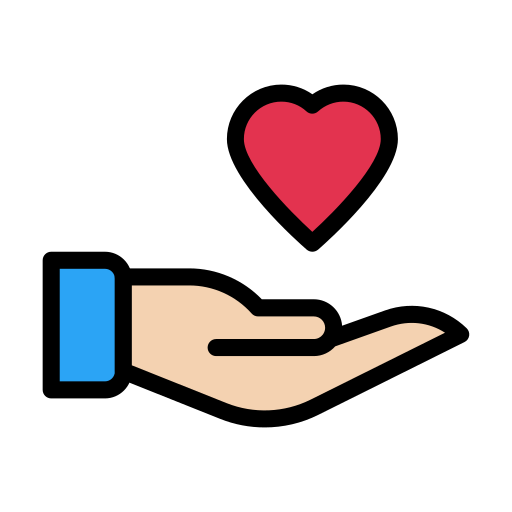 hand Generic color lineal-color icon