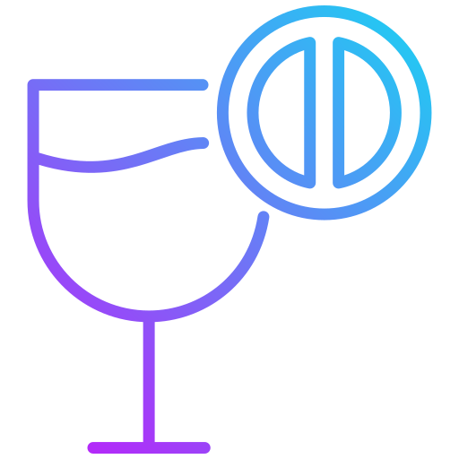 No drink allowed Generic gradient outline icon