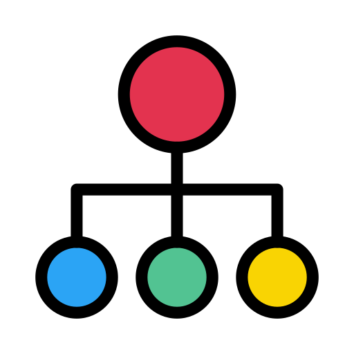 połączenie Generic color lineal-color ikona