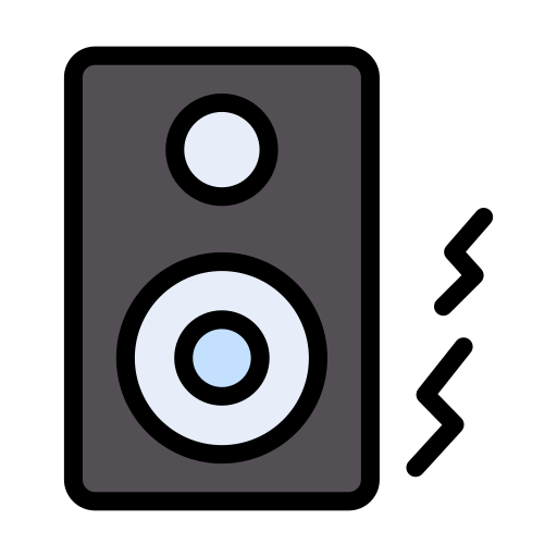 sonido Generic color lineal-color icono