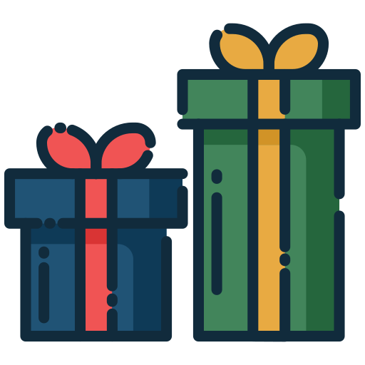 cajas de regalo Generic color lineal-color icono