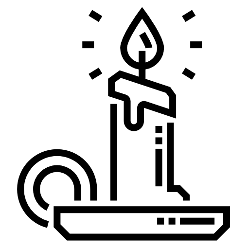 キャンドル Detailed Straight Lineal icon