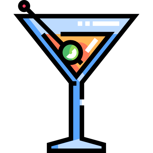 Martini Detailed Straight Lineal color icon