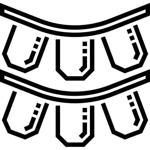 花輪 Detailed Straight Lineal icon