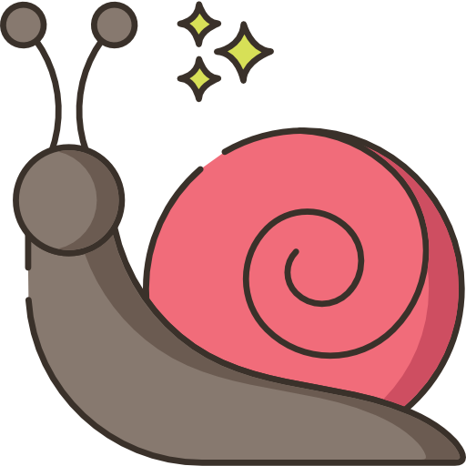 escargot Flaticons.com Flat Icône