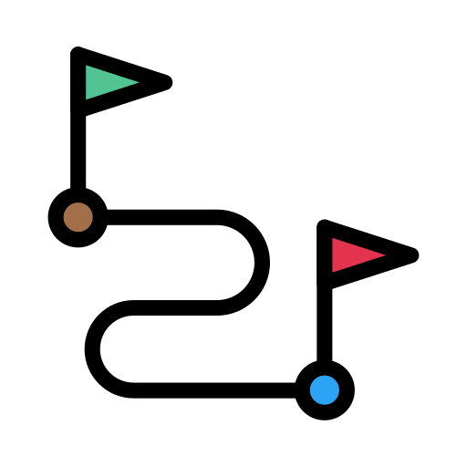 piste Generic color lineal-color Icône