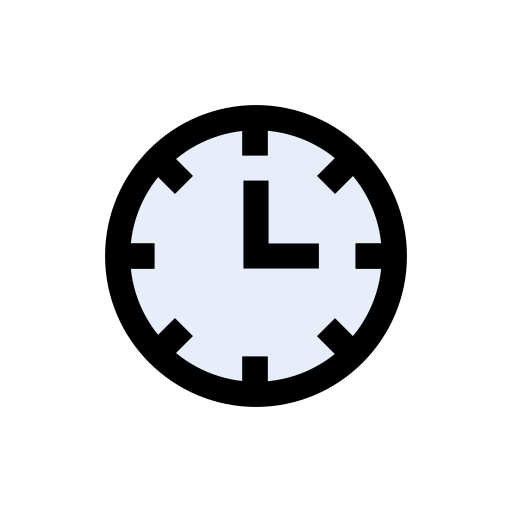zegar Generic color lineal-color ikona