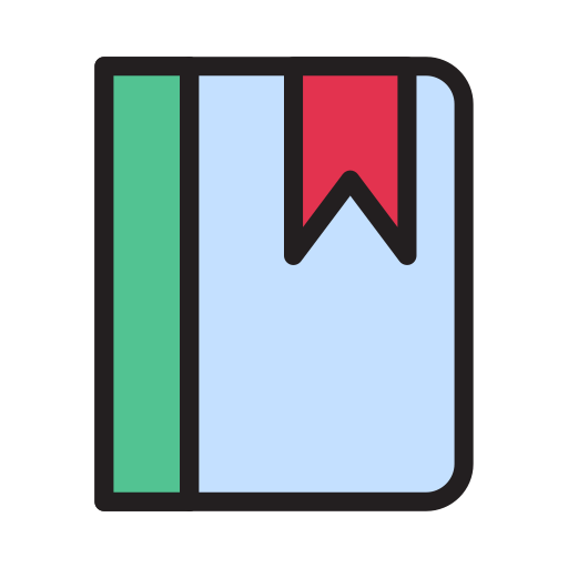 Book Generic color lineal-color icon