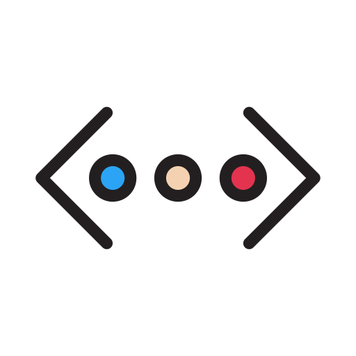 프로그램 작성 Generic color lineal-color icon