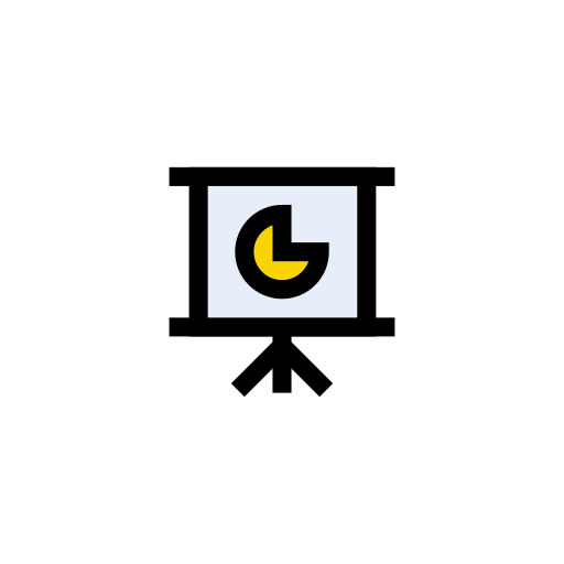 チャート Generic color lineal-color icon