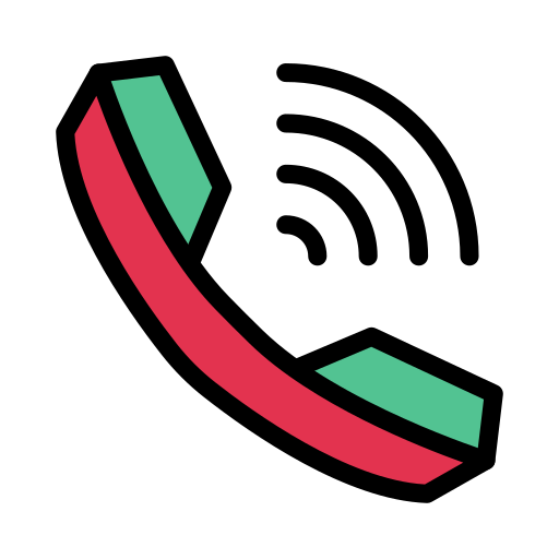 teléfono Generic color lineal-color icono