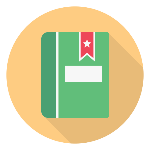 Book Generic color fill icon