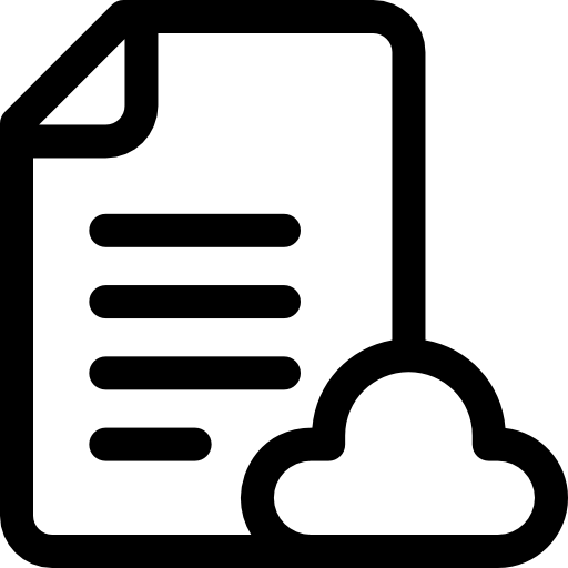 ファイル Basic Rounded Lineal icon