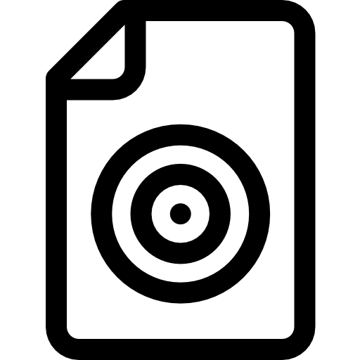 archivo Basic Rounded Lineal icono