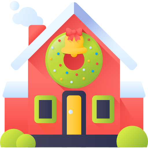House 3D Color icon